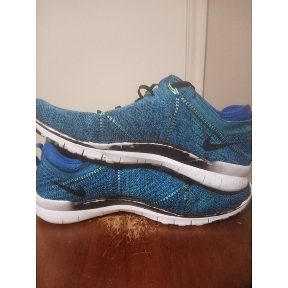 Nike Free TR Flyknit 718785-401 Blue Running Shoes Sneakers Women's Size 11.5 - Picture 13 of 14